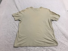 Dockers T Shirt Mens XL Beige Tan Short Sleeve Crew Neck