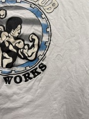 Vintage Venice Club Beach Body Works Single Stitch T Shirt Medium Body Building