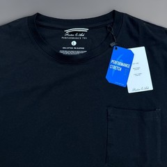 Porter & Ash Mens Essential Performance Crew Classic Tee Shirt Large Black