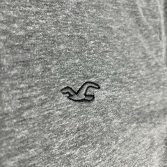 Hollister Must Have Collection T-shirt Men M Gray Logo
