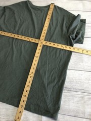 Athletic Works Shirt Mens 2XL Green Tri-Blend Moisture Wicking Tagless Tee