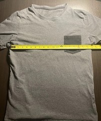 Kuhl Wildfibre Black Chest Pocket Crew Neck Gray T-Shirt Men’s – Large