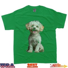 Maltipoo Dog Motif Pet Artwork Maltipoo T-Shirt