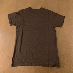 CSG Men’s Size Small Chocolate Cotton Short Sleeve V Neck Basic Tee NWT