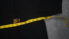 OFFICIAL CAPCOM STREET FIGHTER II LOGO ON POCKET T-SHIRT BLACK SIZE LARGE NWT