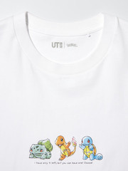 Pokémon x UNIQLO Pokemon UT T-Shirt Collection Japan 2026 Kanto Starter Trio