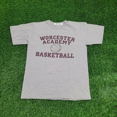 Vintage Worcester-Academy Shirt S/M 20×25 Basketball