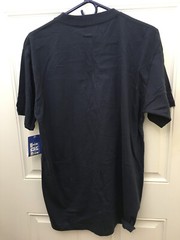 United States Coast Guard T-shirt Mens Graphic Tee Large Blue Orange Letter New