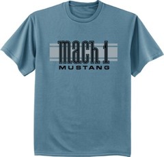 Mens T-shirt Ford Mustang Mach 1 Ford Racing Shirt Mens Graphic Tees