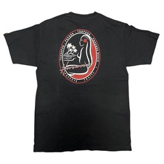 Hinano Tahiti surf hawaii graphic tshirt black beer vahine logo seamless M