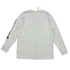 CARHARTT Shirt Men’s L Gray Long Sleeve Original Fit Logo Graphic Tee K231