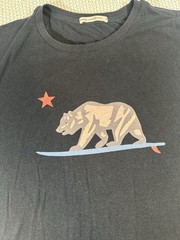 Marine Layer California Graphic Tee Supima Cotton Men’s Crew Neck Medium