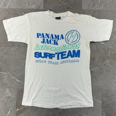 Vintage Panama Jack Graphic Tee Mens Large International Surf Team Made in USA