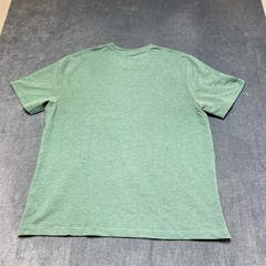 Chaps T-Shirt Mens 2XL Heather Green Embroidered Logo Everyday Wear Casual Tee