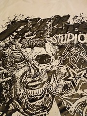 Men’s Fly by Choice Freedom Is a State of Mind Skull Graphic T-Shirt White M New