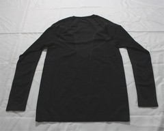 Gymshark Men’s Onyx 5.0 Seamless Long Sleeve T-Shirt NN7 Black Medium NWT