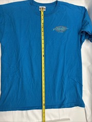 Size LARGE Men’s Ron Jon Surf Shop Las Vegas Teal Blue Graphics Surfboards