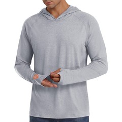 UPF50+ Men’s UV Sun Shirts Outdoor Fishing Hoodies Long Sleeve Performance Tops