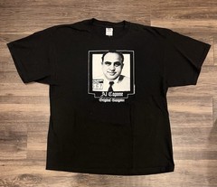 Vintage 2004 Fashion Victim Al Capone Original Gangster Size XL T-Shirt Y2k