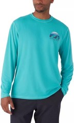 Hang Ten Men’s Long Sleeves Crew Neck SPF 50+ Sun T-Shirt