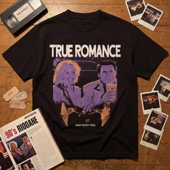 True Romance Movie Graphic Tee, Tony Scott Film Shirt, Comfort Colors T-Shirt