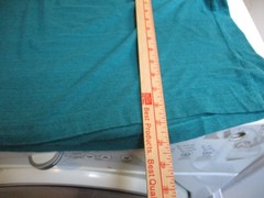 Athletic Works T Shirt Teal Heather Short Sleeve Cotton Poly Blend- Men’s Large