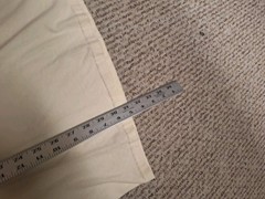 VINTAGE 90s Gap Blank Minimalist Long Sleeve Mock Neck Shirt M USA