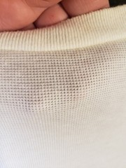 Vintage L Nike V-neck t-shirt textured knit fabric