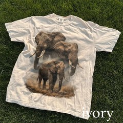 Retro Majestic Elephant Comfort Tee Graphic Shirt Men Women