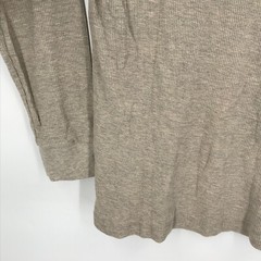 Jachs Shirt Mens XL Extra Large Long Sleeve Thermal Waffle Casual Sleep Brown