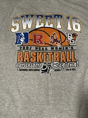 2007 NCAA Women’s Basketball Sweet Sixteen Regional 2XL Champion T Shirt