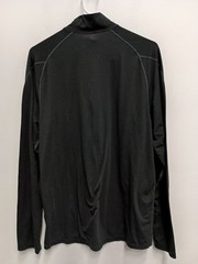 Paradox Base Layer Top Mens Large Black Wool Blend Dry Release Long Sleeve