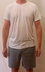 Hanes X-Temp White Size L Short Sleeve Crewneck Cotton T-Shirt