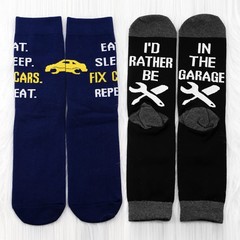 Auto Mechanic Socks Maintenance Gifts Funny Car Mechanic Gifts Eat Sleep Fix …