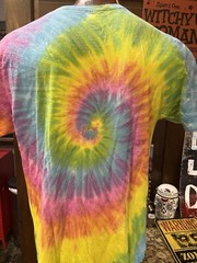 Authentic Pac-Man Tie-Dye Graphic T Shirt Large – By C-Life Group Bandai Namco