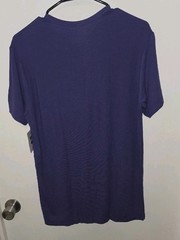 New Men’s Large Calvin Klein Purple Micro Modal & Lycra Crew Neck Under T-Shirt