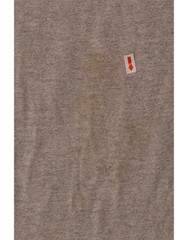 Brugi Mens Vest Top Large Grey Cotton AL10
