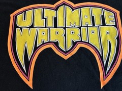 Vintage Y2K Ultimate Warrior Mask WWE WWF Legends Authentic On GILDAN TAG ,SZ 3X