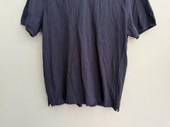 NEW Murano Liquid Luxury Slim Fit Short Sleeve Shirt In Blue Men’s Sz L Casual