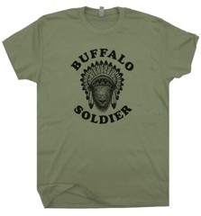 Buffalo Soldier T Shirt Reggae Vintage Retro Rasta Lion Tee Jamaica Cool Graphic
