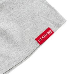 The Marathon Clothing Crenshaw T-Shirt Gray Blue Script Small S Nipsey Hussle