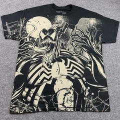 Marvel Comics Venom / Front All Over Print Graphic T-Shirt Adult Size X-Large