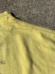 Vintage 2006 Ann Arbor Huron High School Verona Italy Choir T Shirt Yellow Sz XL
