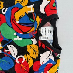 Adidas x Rich Mnisi Floral Graphic T-Shirt Multicolor Black Mens Medium HC4472