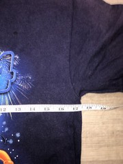 Vintage 2004 Disney Dreams Florida Graphic T-Shirt S Navy Blue Y2K
