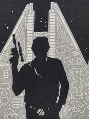 Star Wars Han Solo I Know T-Shirt Size XXL Black Graphic Tee See Photos Tee Fury