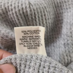 Northwest Territory Men’s Sz L Gray Waffle Knit Thermal Base Layer USA