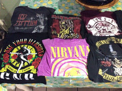 Lot of 10 Concert Tour Band T-Shirts Rock Pop Mixed Szs Heavy Metal 90’s to now
