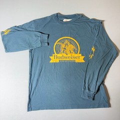 PacSun x Budweiser Bruiser Long Sleeve Flame Graphic T-Shirt