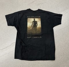Vintage 2000 Gladiator Movie Promo T-Shirt Size XL Dreamworks Russell Crowe Mens